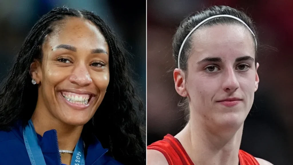 A'ja Wilson dan rookie Caitlin Clark memecahkan rekor WNBA